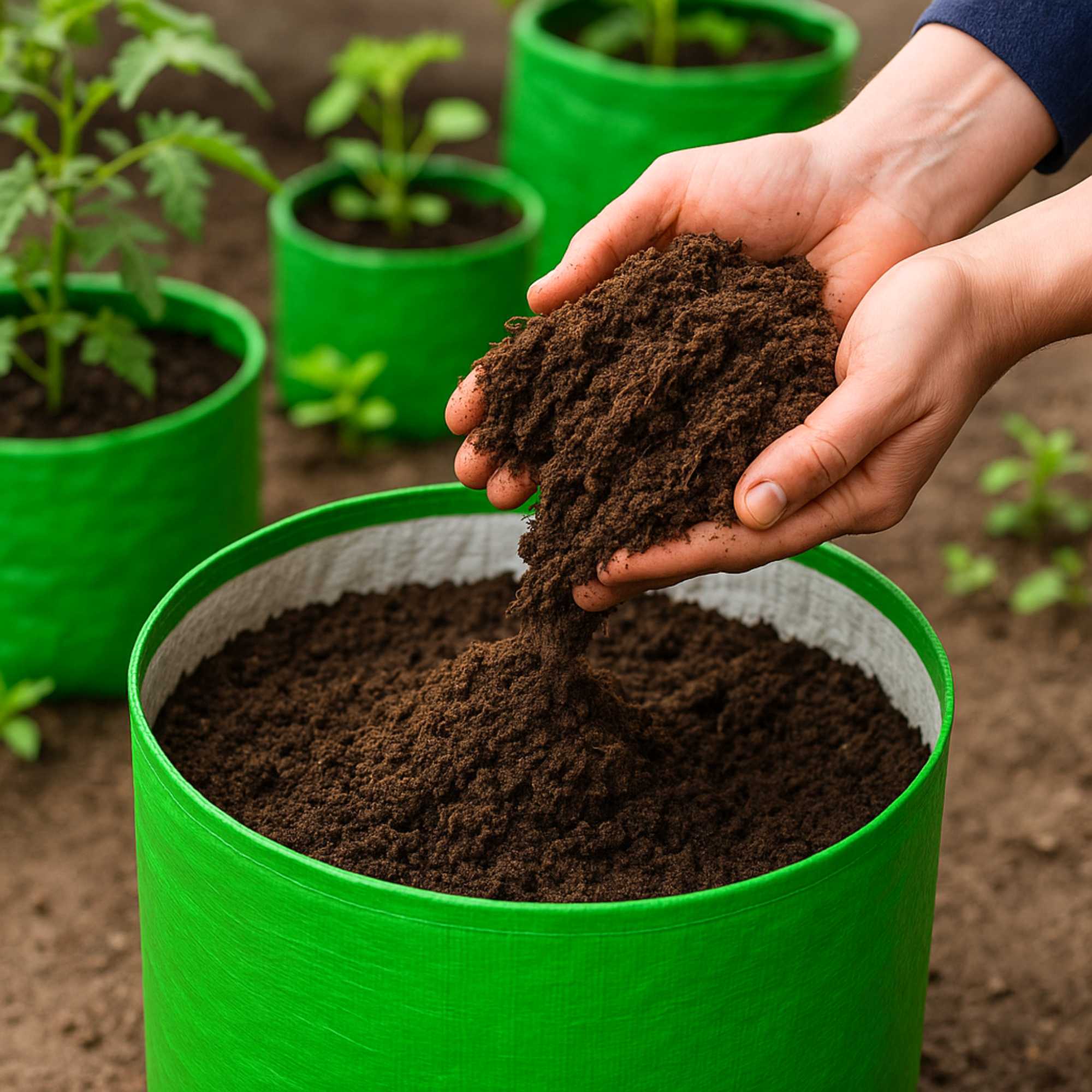 Cow Dung Manure Fertilizers for Plants (5kg) - Image 4