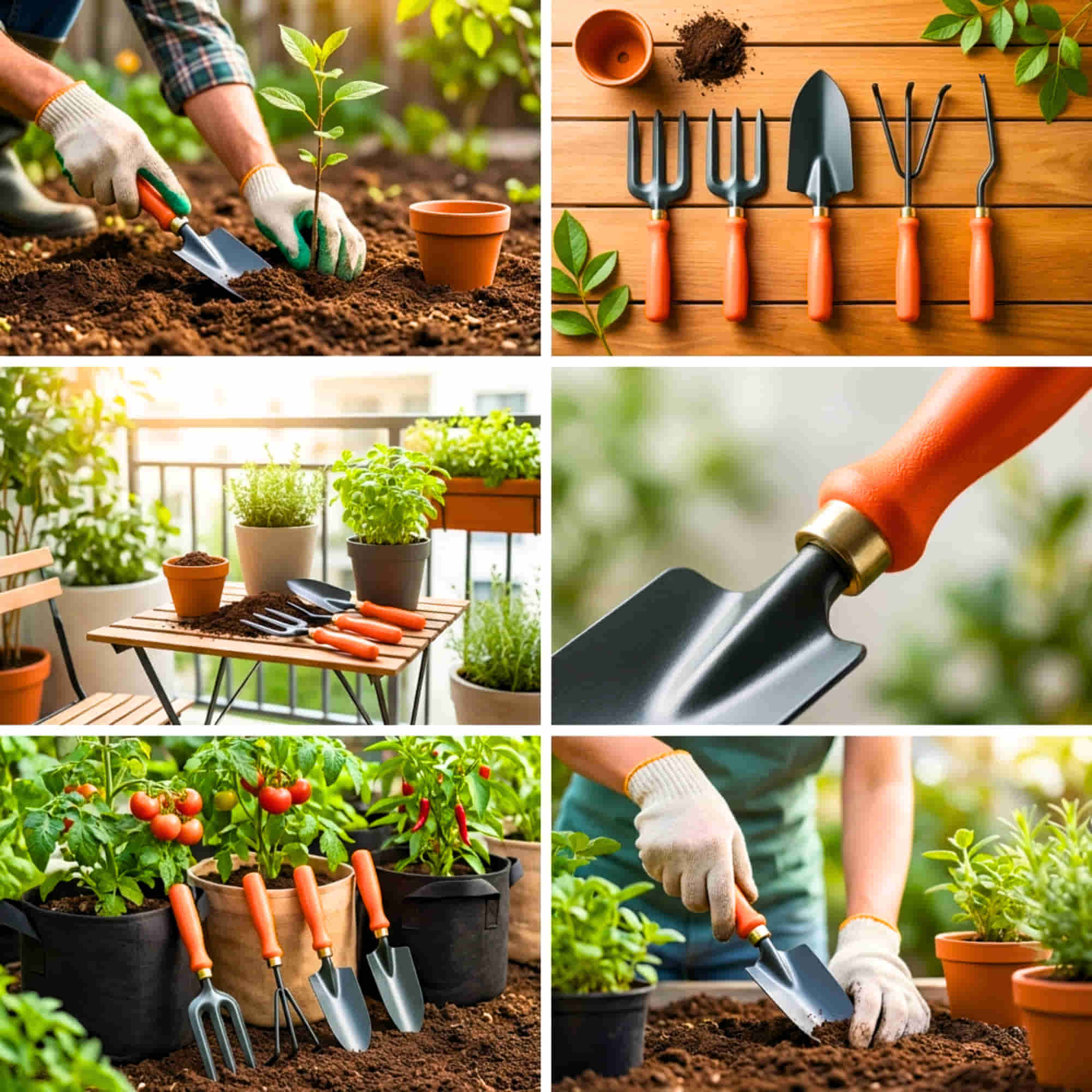Gardening Tools Kit (5 Gardening Tool Sets) For Home Gardening - Image 4