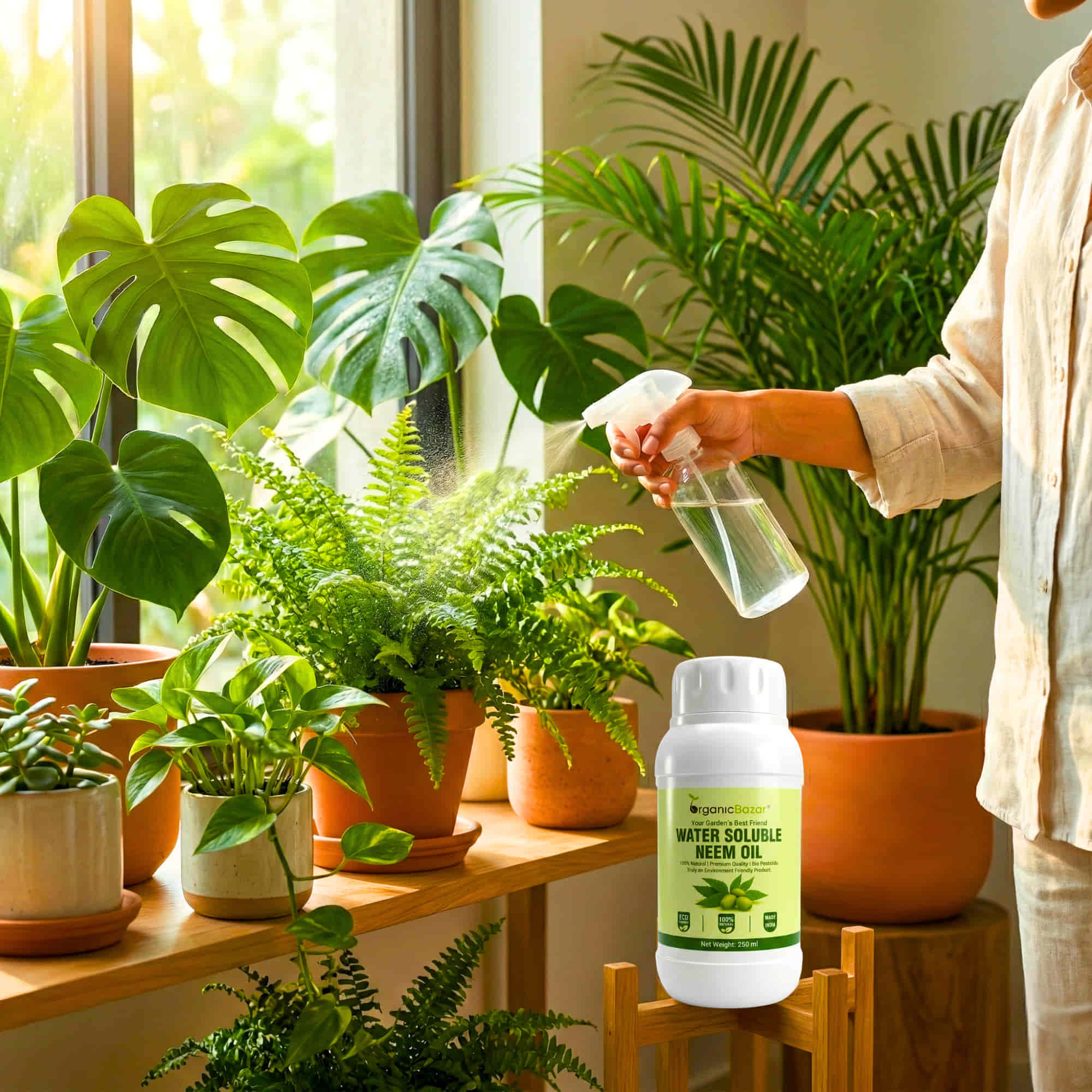 Neem Oil for Pests Control Organic Pesticide (Cold-Pressed / Water-Soluble Neem Oil) - Image 5