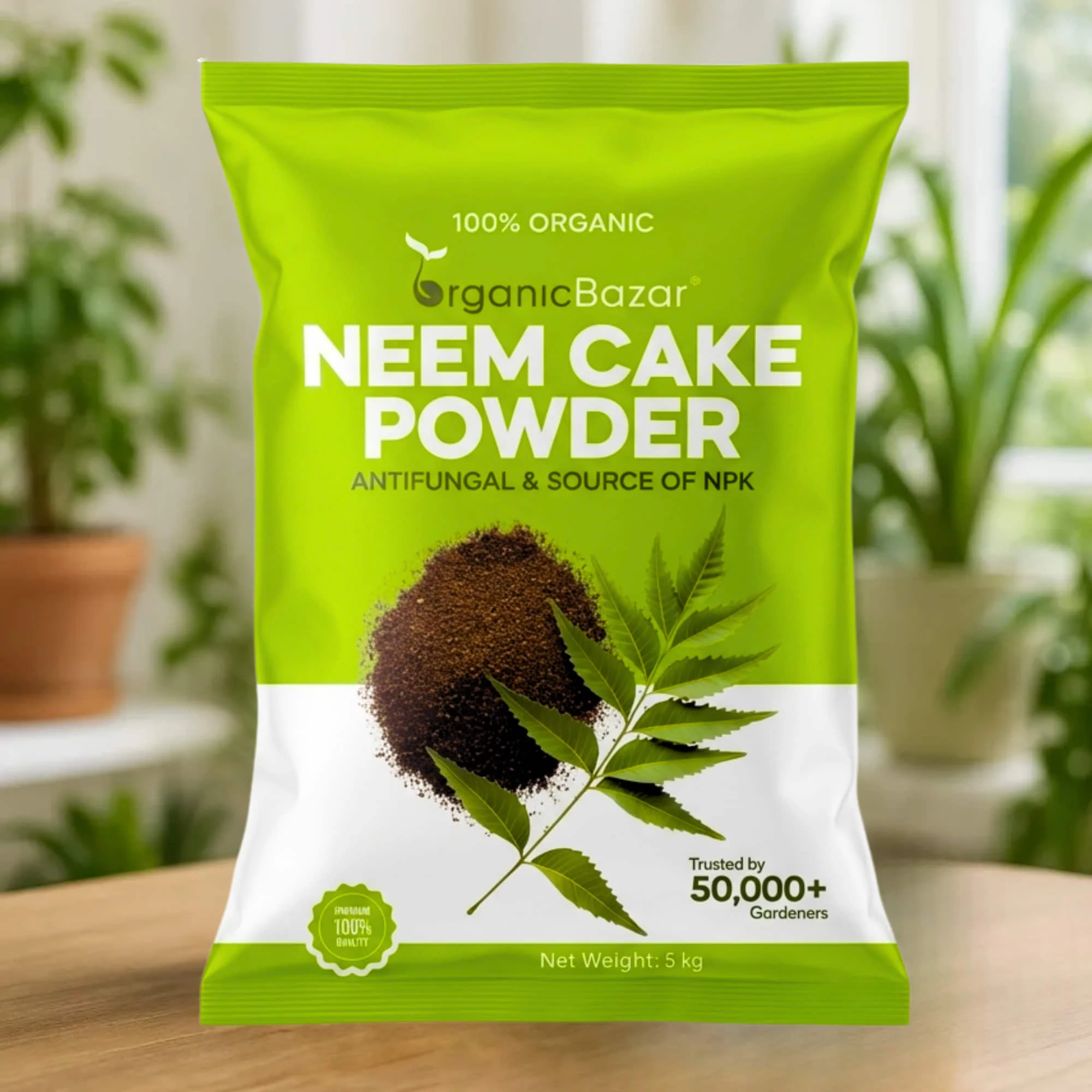 Neem Cake Powder (Neem khali) for Plants - Image 4