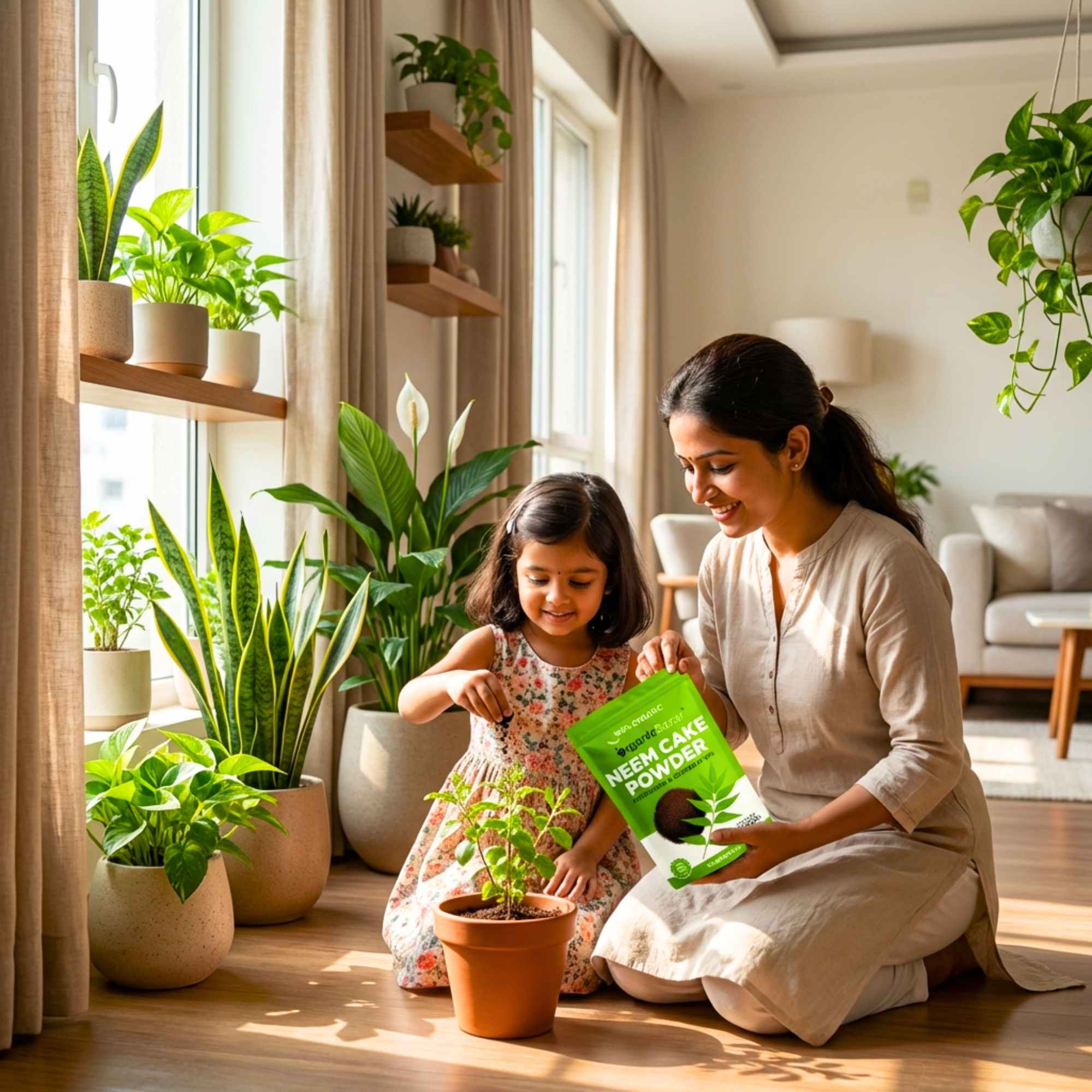 Neem Cake Powder (Neem khali) for Plants - Image 5