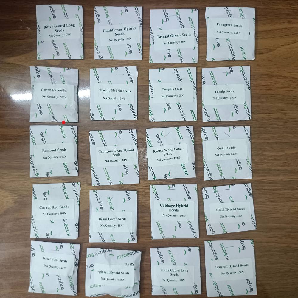 Winter Season Vegetables Seeds Kit – 20 Best Winter Vegetable Seeds for Terrace Gardening 🌱❄️ - Image 4